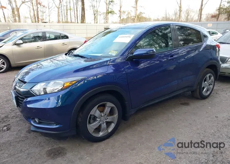 2016 Honda Hr-V Ex z USA, uszkodzony, nr VIN 3CZRU6H52GM742464